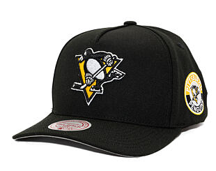 Kappe Mitchell & Ness - Pittsburgh Penguins - Double Clutch Pro Snapback - Black