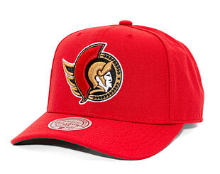 Kappe Mitchell & Ness - Ottawa Senators - Team Ground 2.0 Pro Snapback - Red