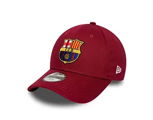 Kinder Kappe New Era - Core Logo 9FORTY Kids - Barcelona FC - Cardinal