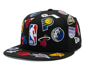 Kappe New Era - NBA All Over Logo 59FIFTY - Black