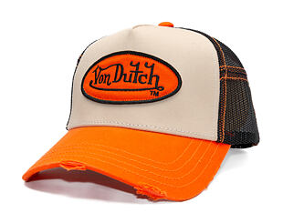 Kappe Von Dutch - Trucker - Classic Logo Orange/Green