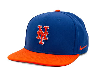 Kappe Nike - Dri-Fit Pro - New York Mets - Rush Blue 4EW/Team Orange 89L