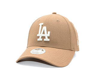 Damen Kappe New Era - MLB Linen 9FORTY - LA Dodgers - Camel