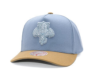 Kappe Mitchell & Ness  - NHL Frosted Peak - Pro Pinch Snapback - Florida Panthers - Blue/Green