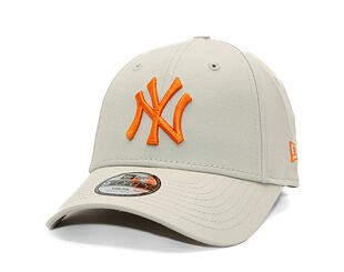 Kinder Kappe New Era - MLB Essential 9FORTY - NY Yankees - Stone / Orange