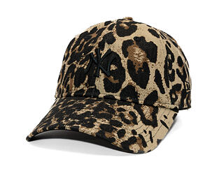 Damen Kappe New Era - MLB Summer Leopard 9TWENTY - NY Yankees - Brown / Camel
