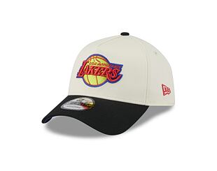 Kappe New Era - NBA Thermal Vision 9FORTY A-Frame - LA Lakers - Chrome White