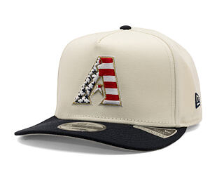 Kappe New Era - MLB "American Flag" 9FIFTY - Arizona Diamondbacks - Chrome White
