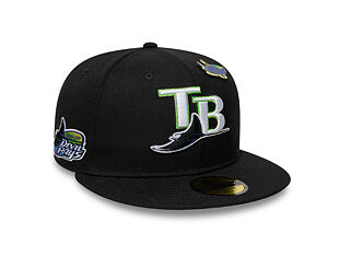 Kappe New Era - MLB IMAGE DROP 59FIFTY - Tampa Bay Rays - Black