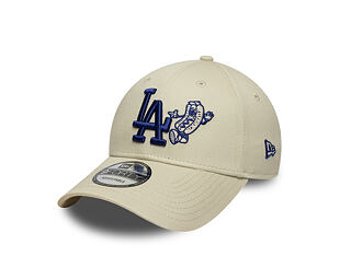 Kappe New Era - MLB Food Icon 9FORTY - LA Dodgers - Stone / Royal