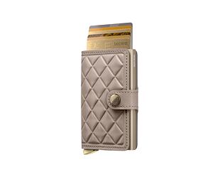 Geldbörse Secrid - Miniwallet Emboss Diamond Premium - Chalk
