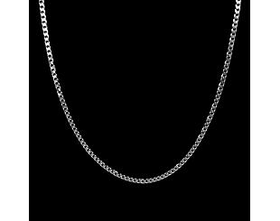 Kette Fainz - Cuban Link Chain Silver 3 mm - Silver