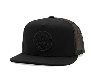 Kappe Brixton - Oath Mp Trucker Hat - Black/Black/Black