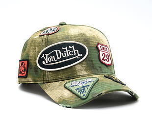 Kappe Von Dutch - Baseball - Camo Patch - Camo