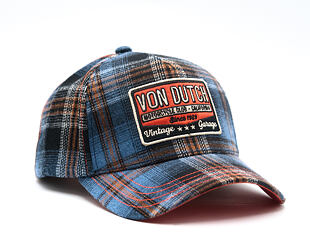 Kappe Von Dutch - Baseball - Checkered Patch - Navy