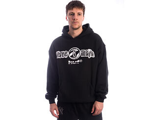 Pullover Huf - Three 6 Mafia Heavyweight Hoodie - Black