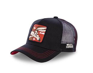 Kappe Capslab - Trucker Looney Tunes - Wile E. Coyote - Black / Red