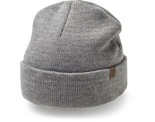 Statewear Morris Hipster Beanie Hellgrau Melange