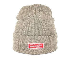 Mütze Mitchell & Ness Branded Roll Up Beanie Sand