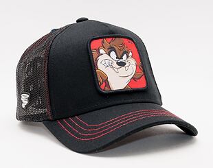 Kappe Capslab - Trucker Looney Tunes - Taz - Black / Red