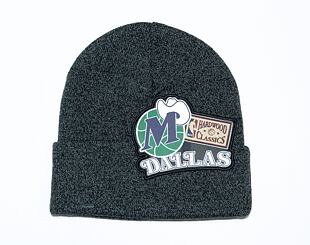 Mütze Mitchell & Ness XL LOGO PATCH KNIT HWC Dallas Mavericks Black