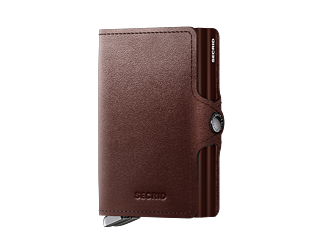 Geldbörse Secrid - Premium Twinwallet Dusk Dark Brown
