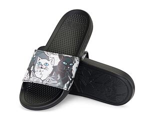 Schlapfen Rip N Dip - Family Tree Slides RND9979 Black