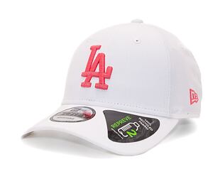 Kappe New Era 9FORTY MLB Repreve - LA Dodgers - White / Lava Red