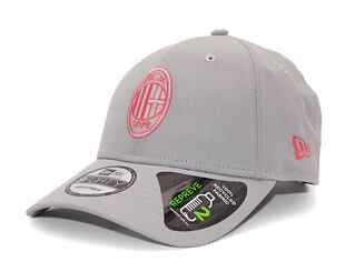 Kappe New Era 9FORTY Seasonal Pop AC Milan - Grey / Lava Red