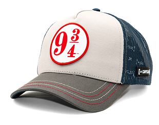 Kappe Capslab Harry Potter Trucker - Platform 9 3/4 - Grey / Blue