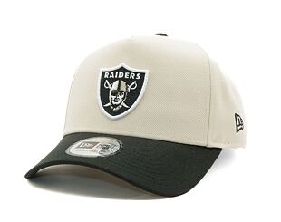 Kappe New Era - 9FORTY A-Frame Cream Patch - Las Vegas Raiders - Stone / Black