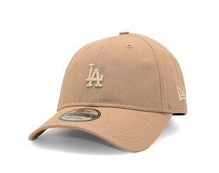 Kappe New Era - 9FORTY Summer Washed - LA Dodgers - Camel / Off White