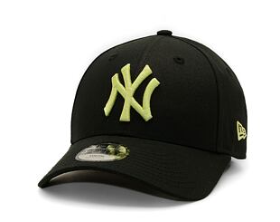 Kinder Kappe New Era - 9FORTY League Essential - NY Yankees - Black / Neon Yellow