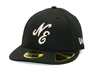 Kappe New Era - 59FIFTY Low Profile Branded Script - Black