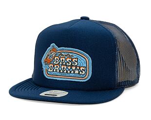 Kappe Brixton - Bass Brains Boat HP Trucker - Washed Navy