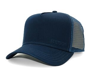 Kappe Stetson Trucker Cap Cotton Navy/Gunmetal