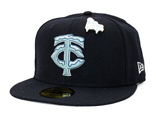 Kappe New Era - 59FIFTY "Wintertime Pin" - Minnesota Twins - Navy
