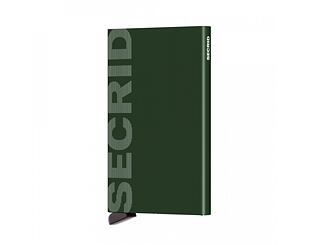Geldbörse Secrid Cardprotector Laser - Logo Green