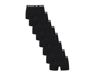 Pack Herren Boxershorts Karl Kani Retro Tape 8 Pack Boxer Briefs black