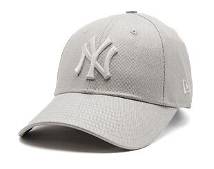 Damen Kappe New Era - MLB Metallic Denim 9FORTY - NY Yankees - Silver / White