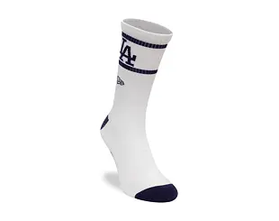 Socken New Era - MLB Seasonal Crew - LA Dodgers - White / Blue
