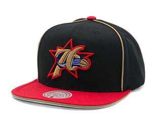 Kappe Mitchell & Ness - Philadelphia 76Ers - Pipe Snapback Hwc - Black