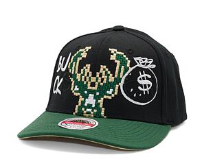 Kappe Adam Wave - Custom NBA Money Bag - Milwaukee Bucks - Black/Green