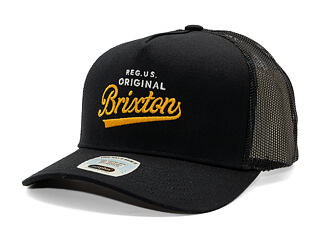 Kappe Brixton - Postal C Netplus Mp Trucker Ha - Black/Black