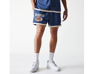 Shorts New Era - NBA Button Shorts - LA Lakers - Muted Indigo