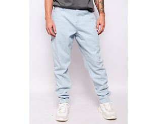 Hose Karl Kani - KK Retro Tapered Workwear Denim bleached blue