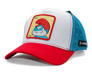 Kappe Capslab - Smurfs Trucker - Papa - Red / Blue