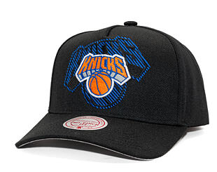 Kappe Mitchell & Ness - NBA Tilted Pro Snapback - New York Knicks - Black
