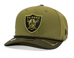 Kappe New Era - NFL25 "Salute to Service" - 9SEVENTY Stretch-Snap - Las Vegas Raiders 