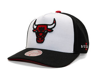 Kappe Mitchell & Ness - Core I Pro Snapback - NBA - Chicago Bulls - White-Red